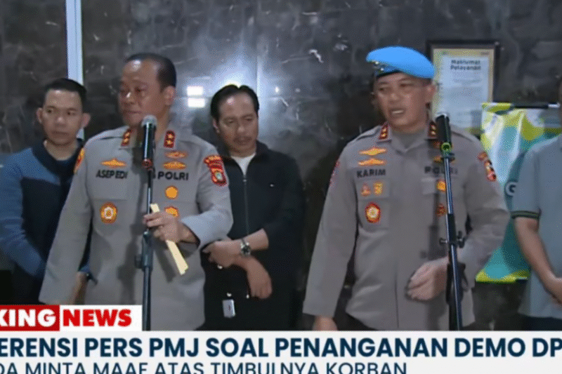 Polisi Dalami Peran 7 Anggota Brimob saat Tabrak Ojol di Benhil